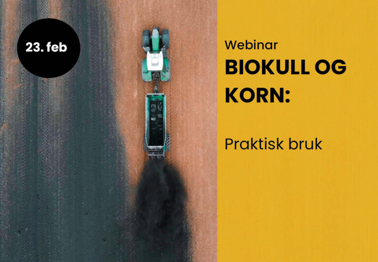 Webinar 1: Biokull og korn