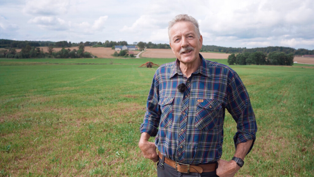 Bonden Øyvind Lind forteller om hvorfor han bruker biokull