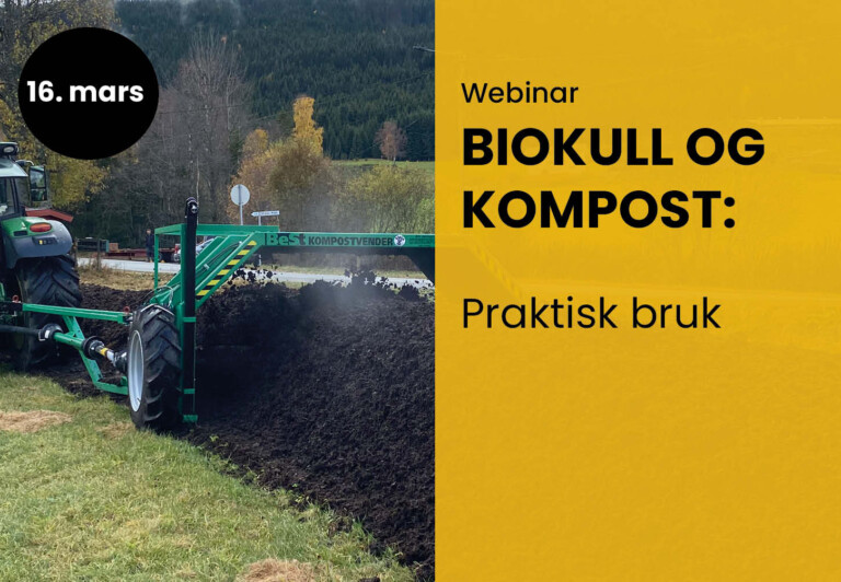 Webinar: Biokull og kompost