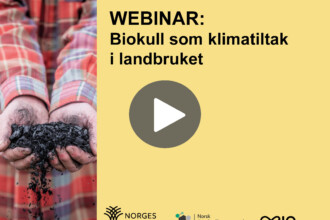 Biokull som klimatiltak i landbruket